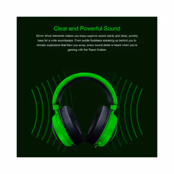 Headphone for Razer Kraken Pro V2 Gaming Headset Wired Headphones Microphone - pink
