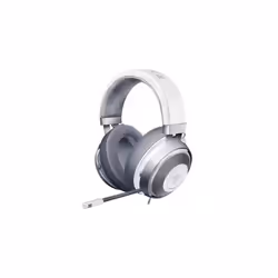 Headphone for Razer Kraken Pro V2 Gaming Headset Wired Headphones Microphone - white
