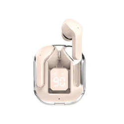 BT30 ENC Noise Canceling Wireless Bluetooth Earbuds HiFi Stereo Headphones - Pink