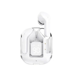 BT30 ENC Noise Canceling Wireless Bluetooth Earbuds HiFi Stereo Headphones - WHITE