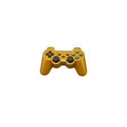 Wireless bluetooth Controller For PS3 controller For ps3  Wireless Joystick - Gold