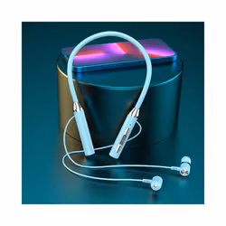 Wireless Bluetooth Earphone Magnetic Neckband Sport Headset TWS Bluetooth - Blue