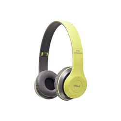 Stereo P47 Wireless Headphones Bluetooth 5.0 Earphones Foldable Bass Helmet - Green
