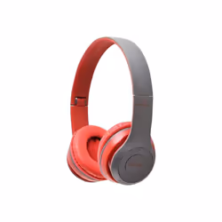 Stereo P47 Wireless Headphones Bluetooth 5.0 Earphones Foldable Bass Helmet - White