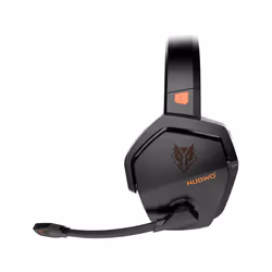 NUBWO G06 2.4G Wireless Gaming Headset for PS5 PS4 PC Laptop Noise Cancelling - Orange