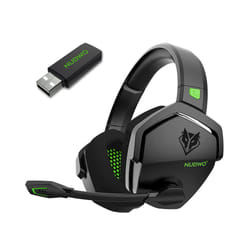 NUBWO G06 2.4G Wireless Gaming Headset for PS5 PS4 PC Laptop Noise Cancelling - Green