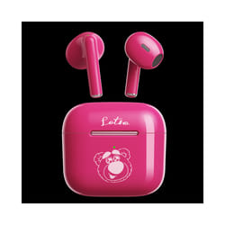 Wireless Bluetooth Headset with Mic mini  Earbuds Noise Cancelling Stereo - x25-rose red