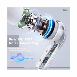 in-ear TWS Wireless Earphones Mini Pods Bluetooth 5.3 Headset ENC Sports - Green