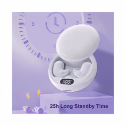 Sleep Earbuds Tiny Mini Invisible Headphones Hidden Noise Reduction TWS - Black