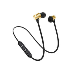 Earphone Bluetooth Wireless Headphones TWS Headset Earbuds Microphone - Gold
