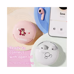 Wireless Bluetooth Earbuds Q76 HIFI Stereo Sound Headsets Noise Reduction - WHITE