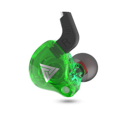 QKZ AK6 Copper Driver HiFi Wired Earphone Race Sport Headphone Bass Stereo - AK6 Green