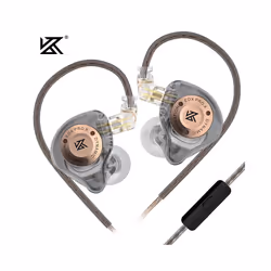 KZ EDX PRO X Wired Earphones HIFI Stereo Bass Music Earbuds In Ear Sport - EDxProx Gray MIC