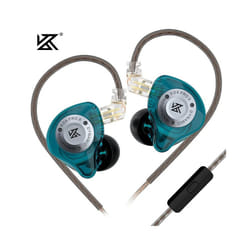 KZ EDX PRO X Wired Earphones HIFI Stereo Bass Music Earbuds In Ear Sport - EDxProx Cyan MIC
