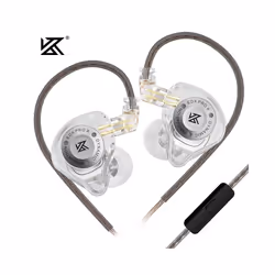 KZ EDX PRO X Wired Earphones HIFI Stereo Bass Music Earbuds In Ear Sport - EDxProx Clear MIC
