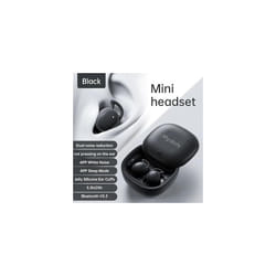 2024 NEW Wireless Mini Sleep Bluetooth Earbuds APP Headphones Noise Cancelling - Black