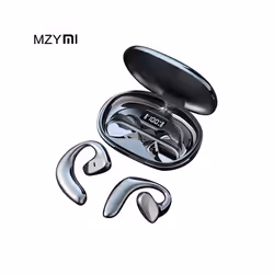 MZYMI Wireless Earphone S900 Bone Conduction Open Ear Headphone Bluetooth - Black