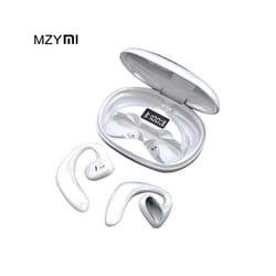 MZYMI Wireless Earphone S900 Bone Conduction Open Ear Headphone Bluetooth - WHITE