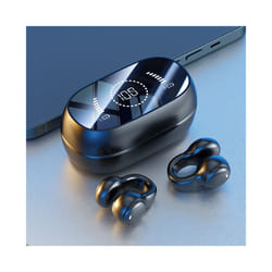 GENAI M47 Ear Clip Headphones Wireless Earbuds Bluetooth Open Ear headset - Black