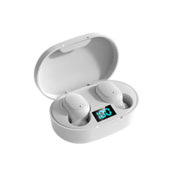 E6S Wireless Earbuds Noise Canceling Waterproof Ear Buds In-Ear Stereo - WHITE