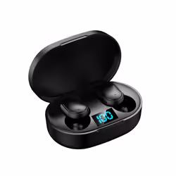 E6S Wireless Earbuds Noise Canceling Waterproof Ear Buds In-Ear Stereo - WHITE