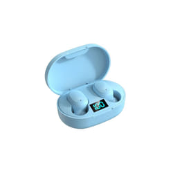 E6S Wireless Earbuds Noise Canceling Waterproof Ear Buds In-Ear Stereo - Blue