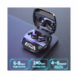 Bluetooth 5.3 Sleep Invisible Earbuds Tiny Mini Headphones Hidden Noise - Khaki