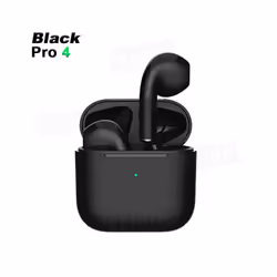 Air Pro 4 Pods True Wireless earphones In Ear headphones Ultra Long Standby - Black Pro4