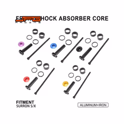 Motorcycle Accessories Front Fork Suspension Core Front Shock Absorber - Red