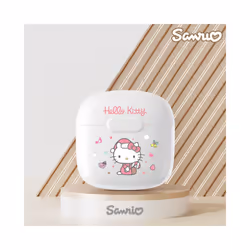 Miniso  BL22B Bluetooth 5.3 Wireless Earbuds Cute My Melody Earphones - Hello Kitty White