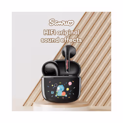 Miniso  BL22B Bluetooth 5.3 Wireless Earbuds Cute My Melody Earphones - Hello Kitty White