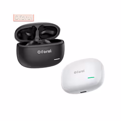 Oforui Wireless Audio ANC In-Ear Wireless Bluetooth Headset High Sound - black and white
