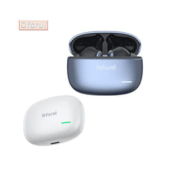 Oforui Wireless Audio ANC In-Ear Wireless Bluetooth Headset High Sound - grey and white