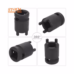 Motorcycle Repair Tool Four Jaw Socket To Remove The Rear Rocker Fork