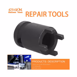 Motorcycle Repair Tool Four Jaw Socket To Remove The Rear Rocker Fork