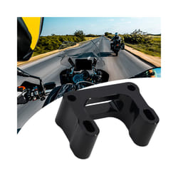 For Sur Ron Light Bee Handlebar Riser 25MM 6061 Aluminum Black Durable