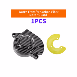 For SUR RON Light Bee X Water Transfer Carbon Fiber Motor Pulley Guard