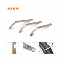OTOM Motorcycle Cycling Tire Lever Pry Up Tool Metal Pry Bar Stainless