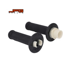 Motorcycle PVC Parts Handle Bar Handlebar Non-Slip Lock-on Grips Black