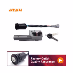 OTOM For SURRON Ignition Switch Start Electric Door Lock Key Barrel Set