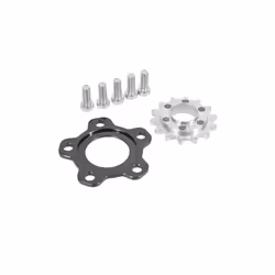For Surron Tire Widening Kit Sprocket Traverse 4mm Wider Tires Installed