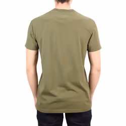 TIMBERLAND Mens T Shirts Casual Summer Cotton Top - Olive, S