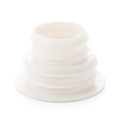 New Bathroom Kitchen Floor Drain Pipe Sewer Anti Odor Seal Ring Washer - White