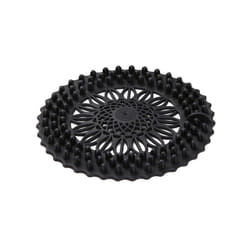 1PC  Shower Drain Hair Catcher TPR Sewer Filter Mesh Home Floor Anti-blocking - Black