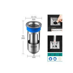 Stainless Steel Anti-odor Floor Drain Deodorant Anti-water Anti-blocking - 38-A