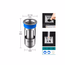 Stainless Steel Anti-odor Floor Drain Deodorant Anti-water Anti-blocking - 32-A