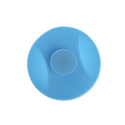 Kitchen Rubber Bath Tub Sink Floor Drain Plug Kitchen Laundry Water Stopper - Blue