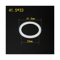 Silicone Basin Drain Ring Gasket Replacement Bathtub Sink Pop Up Plug - 41.5 33mm