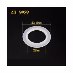 Silicone Basin Drain Ring Gasket Replacement Bathtub Sink Pop Up Plug - 43.5 29mm