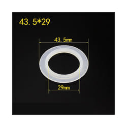 Silicone Basin Drain Ring Gasket Replacement Bathtub Sink Pop Up Plug - 43.5 29mm